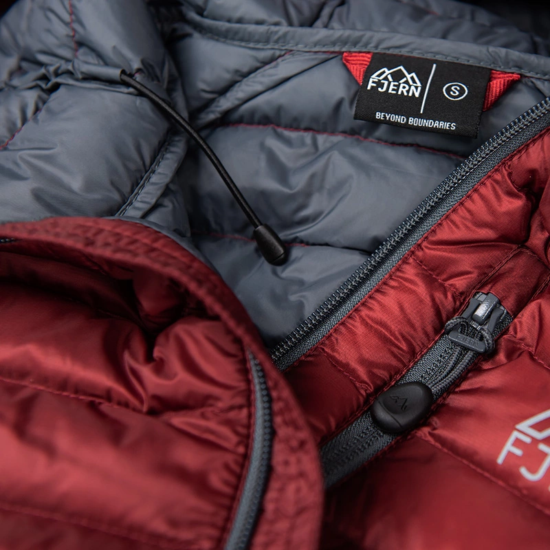 Mens aktiv down hooded jacket 2025