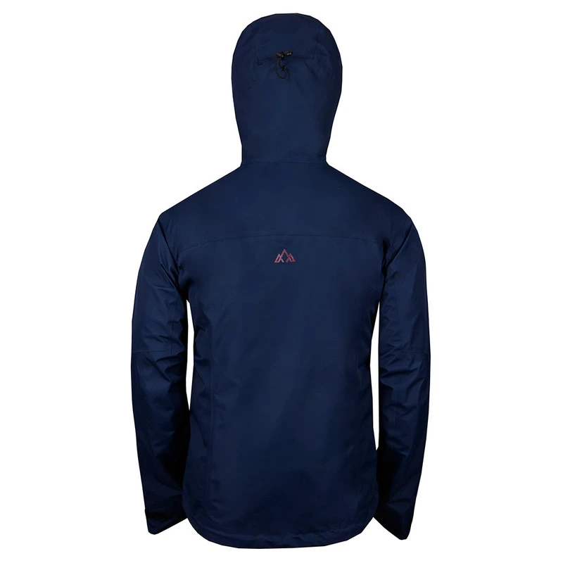 Fjern Mens Orkan Waterproof Shell Jacket (Navy/Rust) Sportpursuit.co