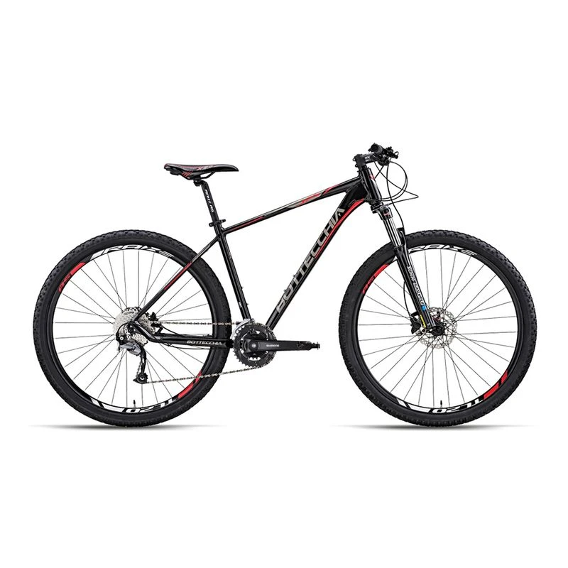 Bottecchia 125 MTB Shimano Alivio Hard Tail Mountain Bike Black Sp