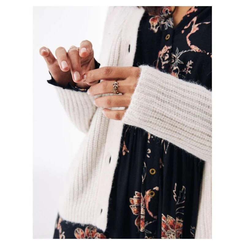 Fat face black cardigan top