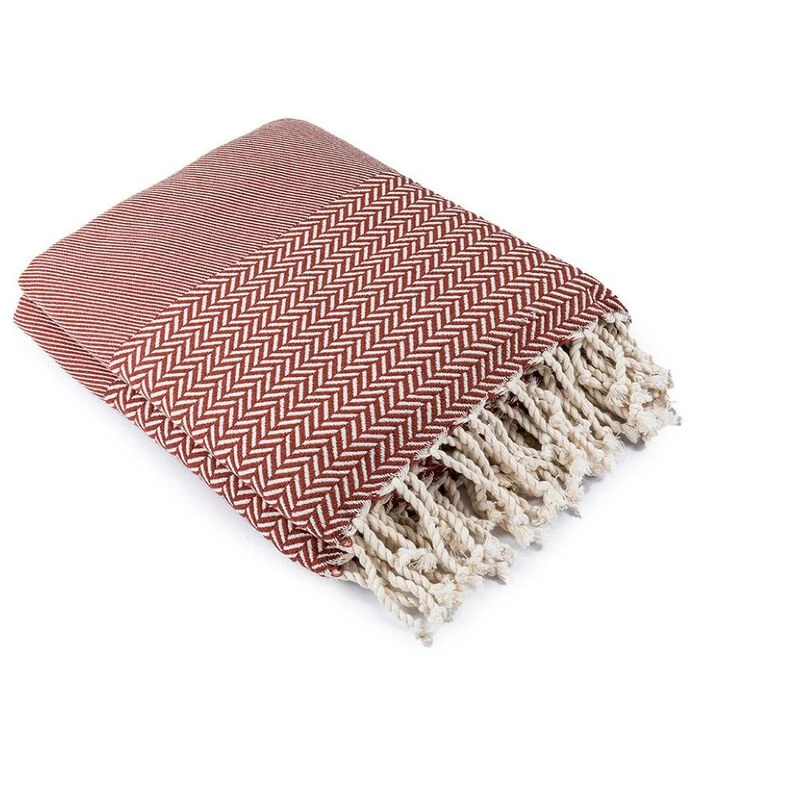 Febronie Mediterranean Hammam Towel Grey Sportpursuit