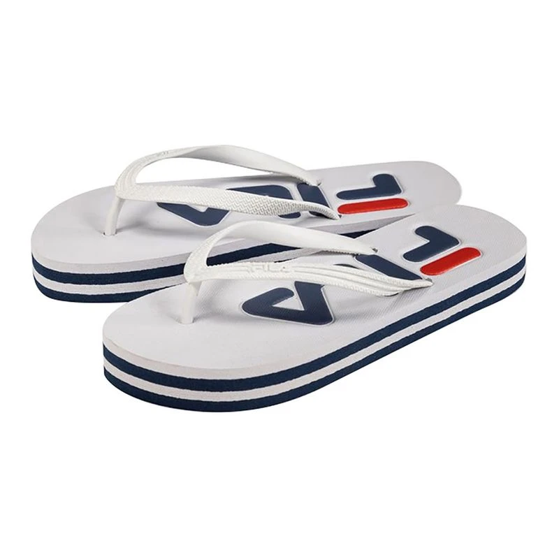 Fila Womens Troy Zeppa Flip Flops White Sportpursuit