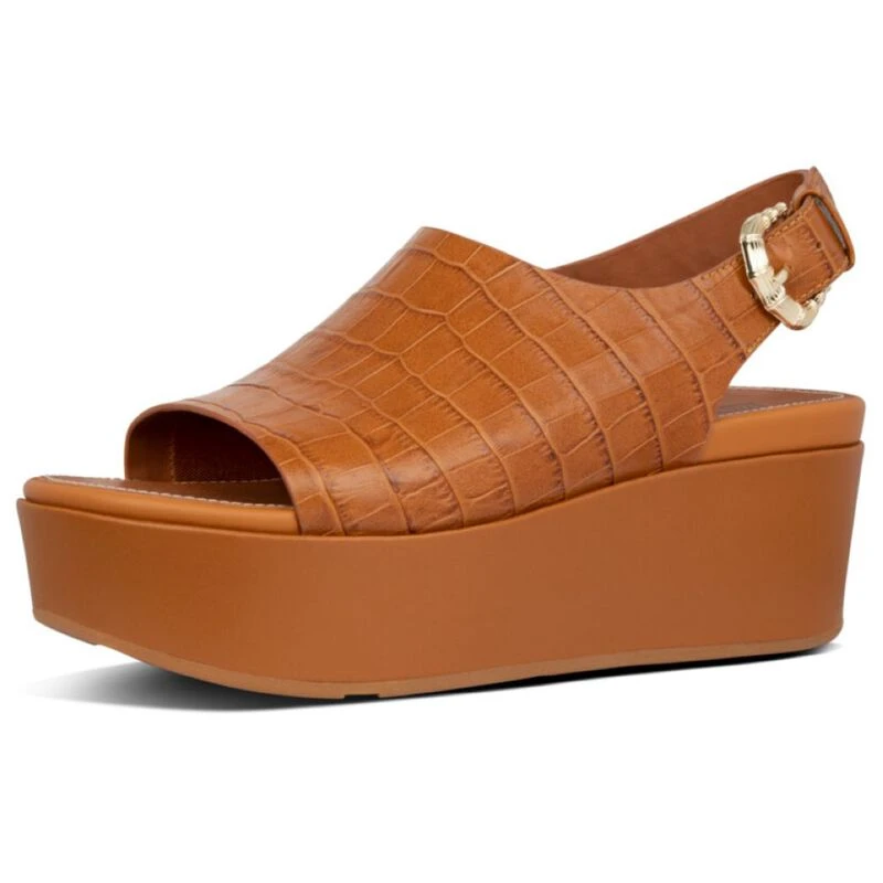 Croc hotsell print sandals