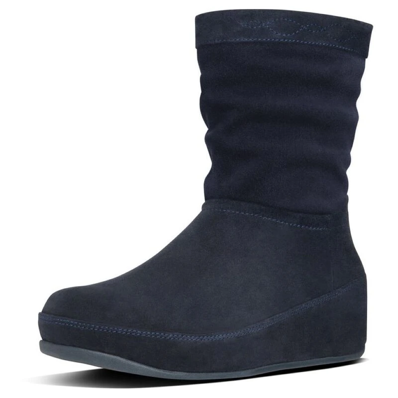 Fitflop Mens Zip Up Crush TM Casual Boots Supernavy Sportpursuit.c