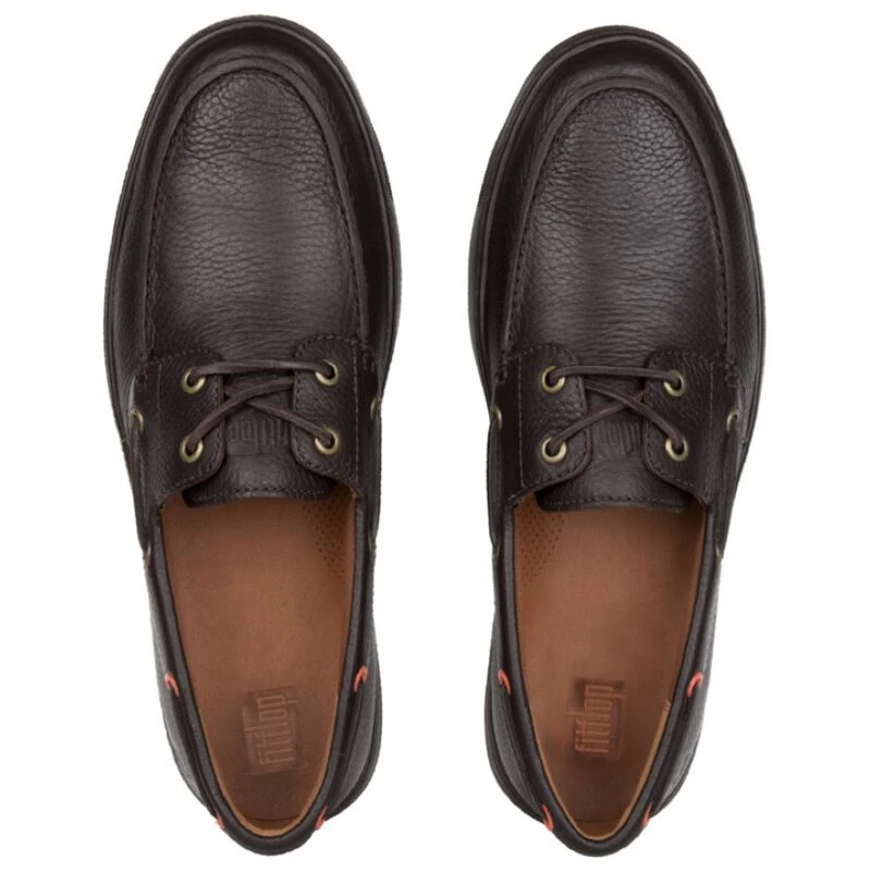 Fitflop Mens Lawrence Casual Shoes Chocolate Sportpursuit