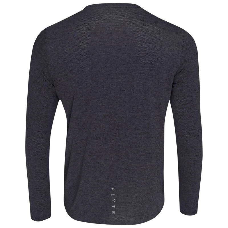 Flyte Mens Astral Long Sleeve Tech T-Shirt (Graphite) | Sportpursuit.c