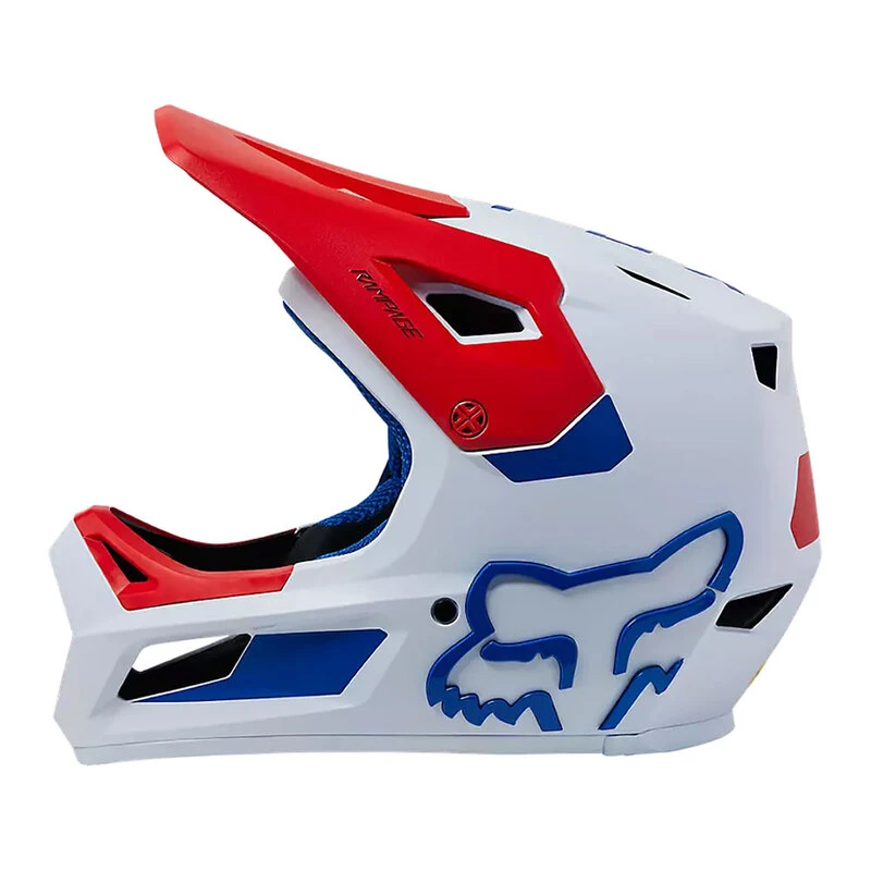Fox Rampage Ceshyn MTB Helmet White Sportpursuit