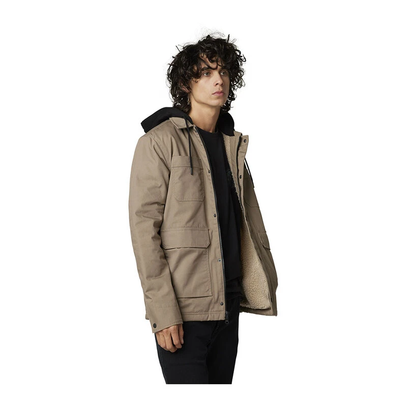 Fox Mens Mercer Jacket Grey Sportpursuit