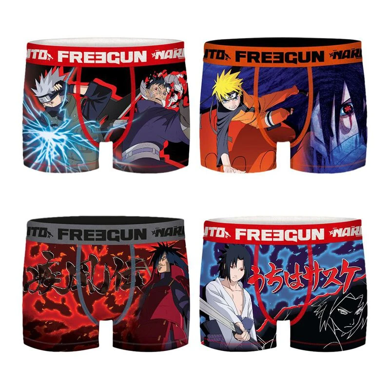 Freegun Boys Naruto Shippuden Underwear (Red/Blue