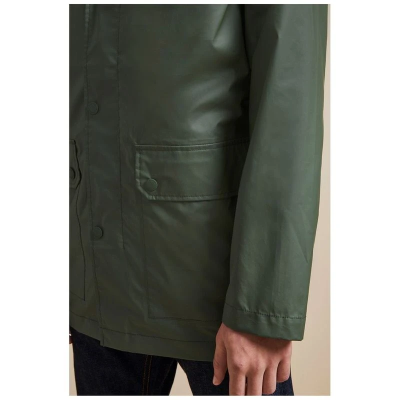 Mens rubber jacket hot sale