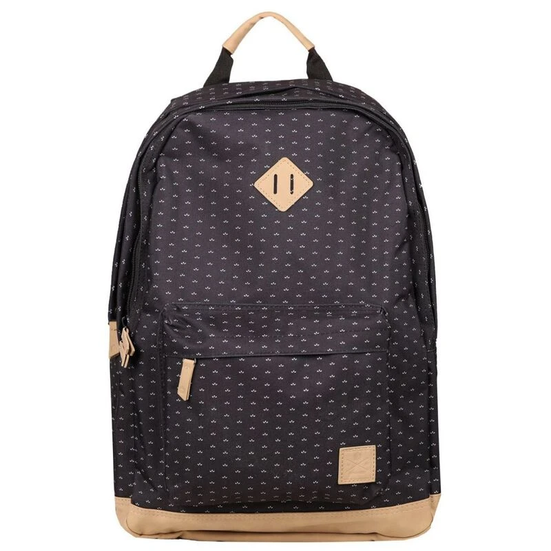 Fundango Plain Backpack (Black Pattern)