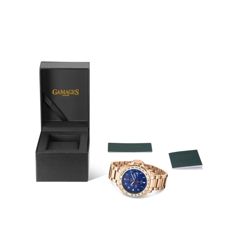 Sports calender automatic best sale rose herenhorloge van gamages