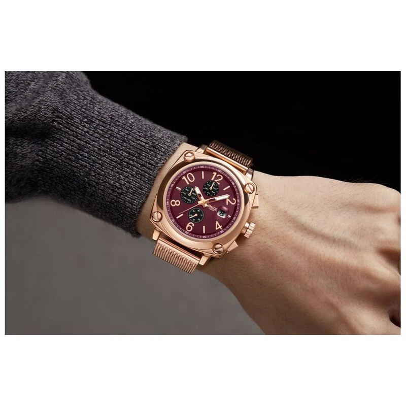 Gamages of London Limited Edition Perception Automatic Watch Rose