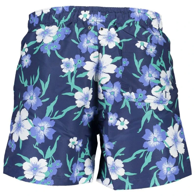 Gant Mens Floral Swim Trunks (Ocean)