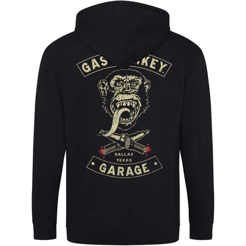 Gas monkey garage on sale zip up hoodie