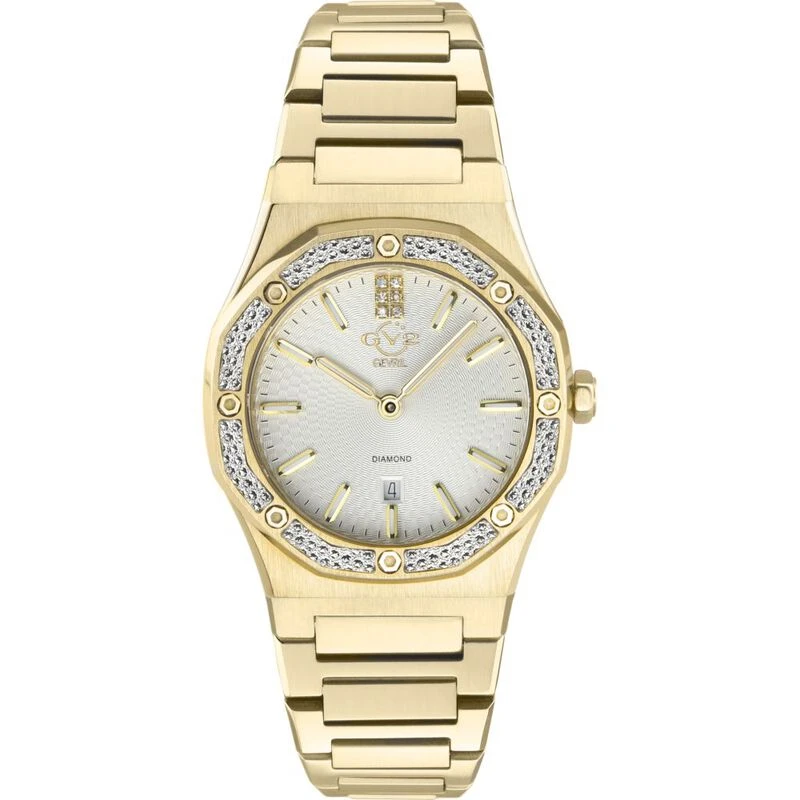 Gevril Womens GV2 Palmanova Watch Gold Silver Sportpursuit