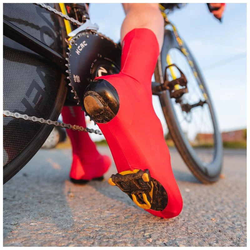 Gripgrab RaceAero TT 2 Time Trial Road Overshoes Red Sportpursuit