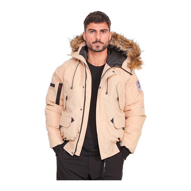 HELVETICA Mens Wilson Original Edition Jacket Beige Sportpursuit.c