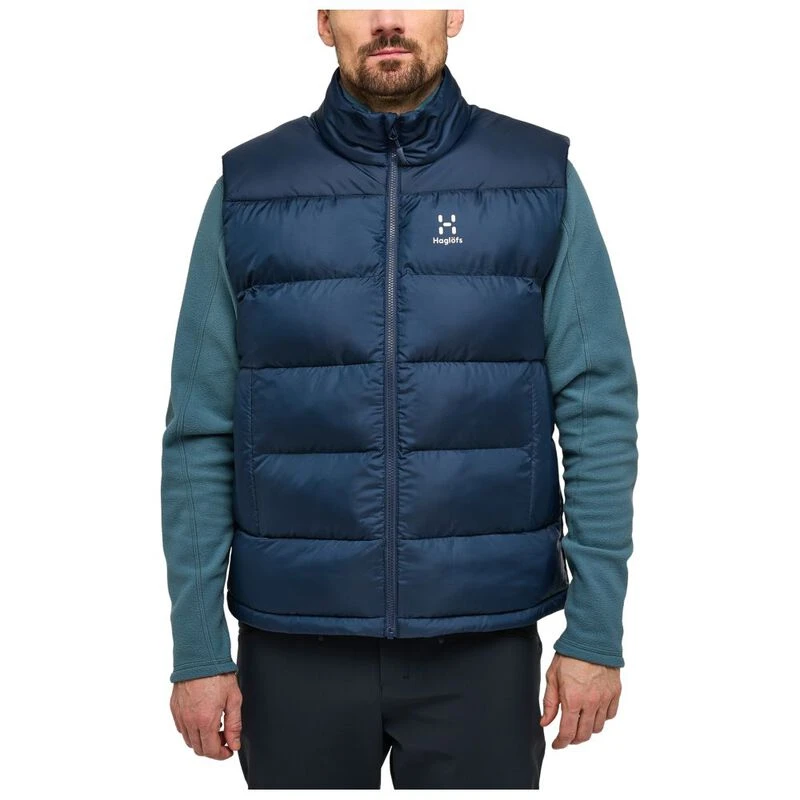 Haglofs Mens Puffy Mimic Gilet Tarn Blue Sportpursuit