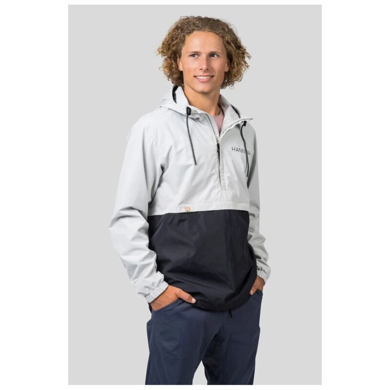 Hannah Mens Founder Waterproof Jacket Grey Black Sportpursuit