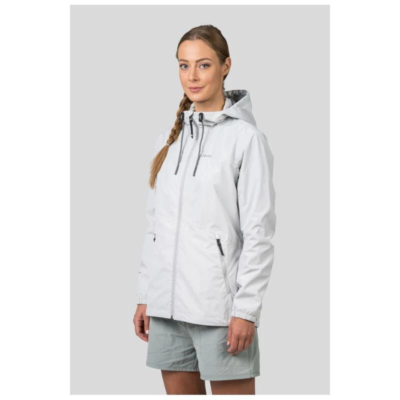Grey waterproof jacket womens clearance