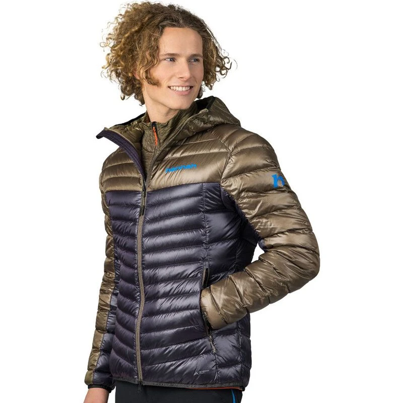 Hannah Mens Arden Jacket Khaki Asphalt Stripe Sportpursuit
