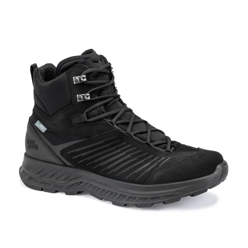 HANWAG Mens Blueridge ES Hiking Boots Black Black Sportpursuit