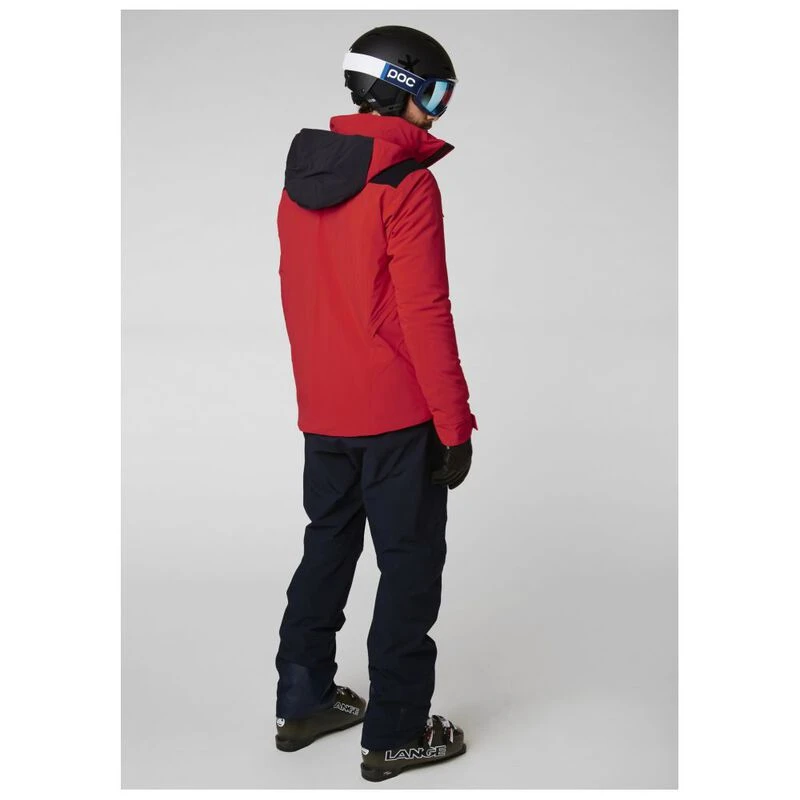 Helly Hansen Mens Jackson Ski Jacket Alert Red Sportpursuit