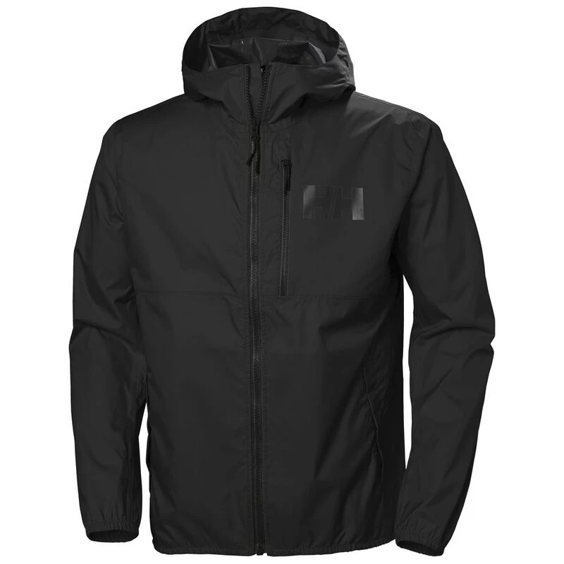Helly Hansen Mens Belfast Rain Jacket Black Sportpursuit