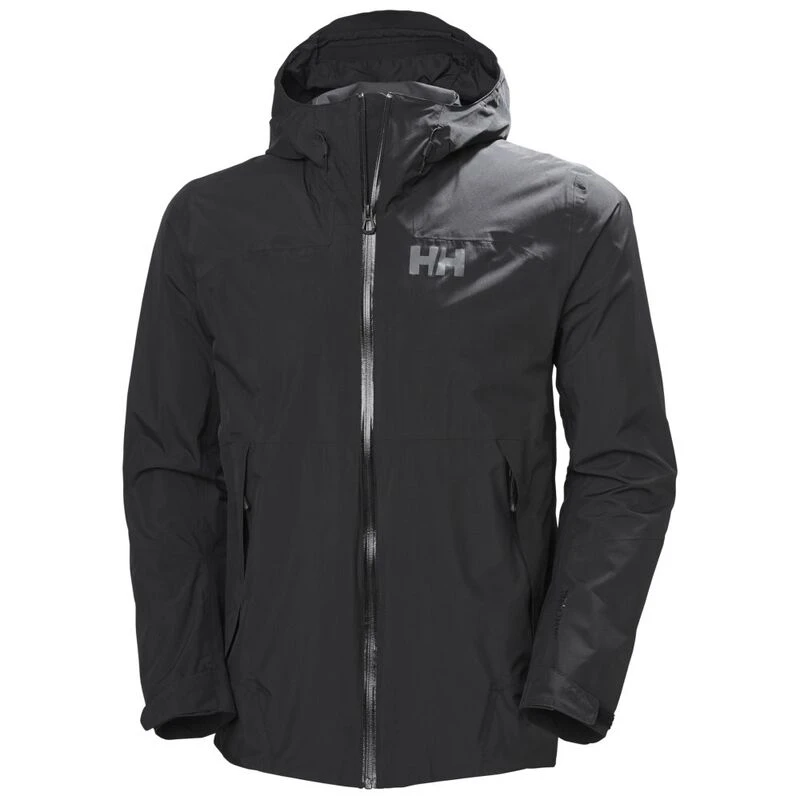 Helly Hansen Mens Verglas 2L Ripstop Shell Jacket Black Sportpursu