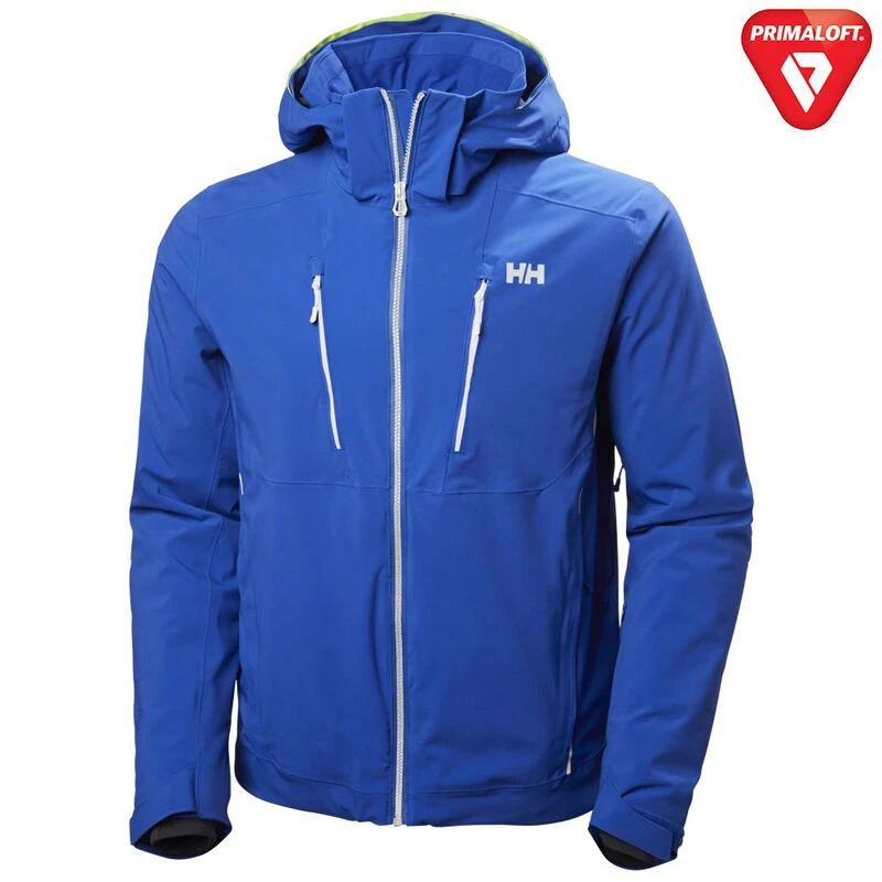 Helly Hansen Mens Alpha 3.0 Ski Jacket Olympian Blue Sportpursuit