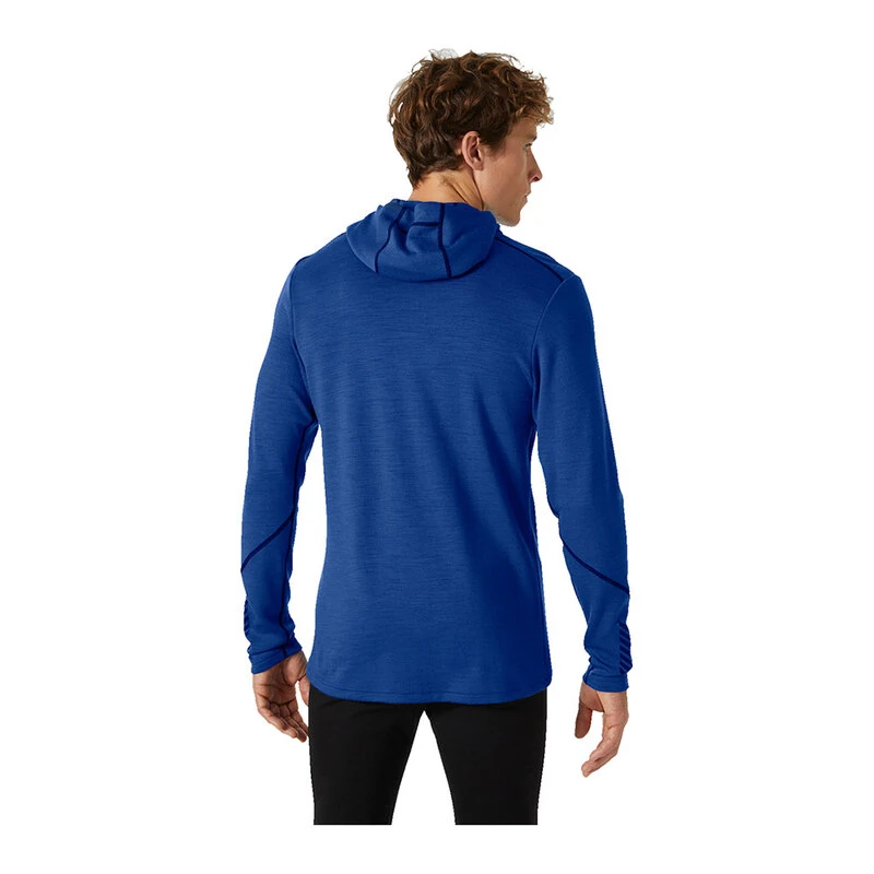 Helly Hansen Mens Lifa Merino Hoodie Baselayer Blue Sportpursuit.c