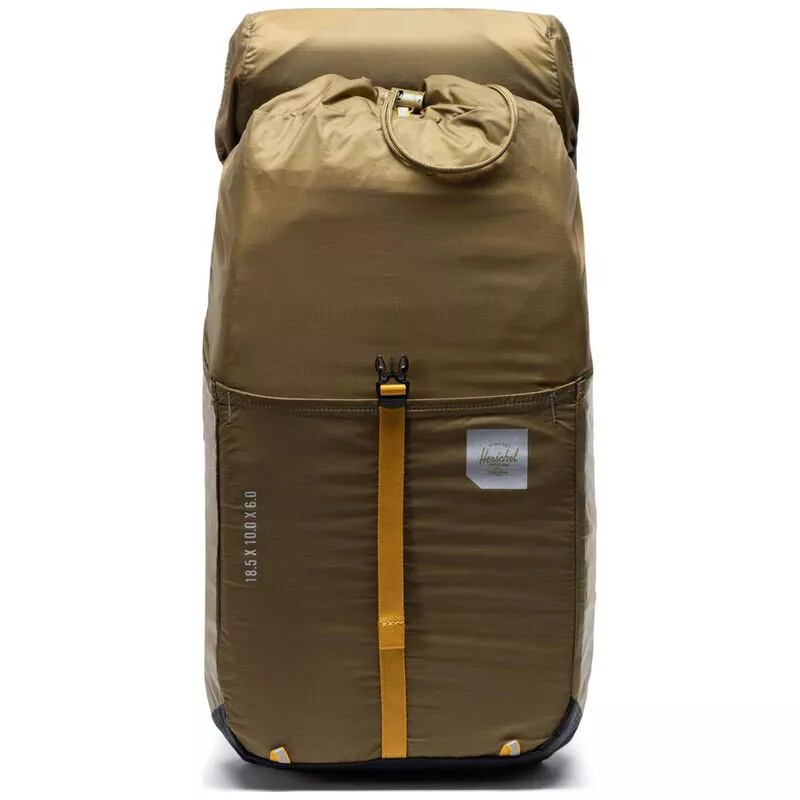 Herschel Trail Ultralight 20L Daypack Khaki Green Arrowwood Black