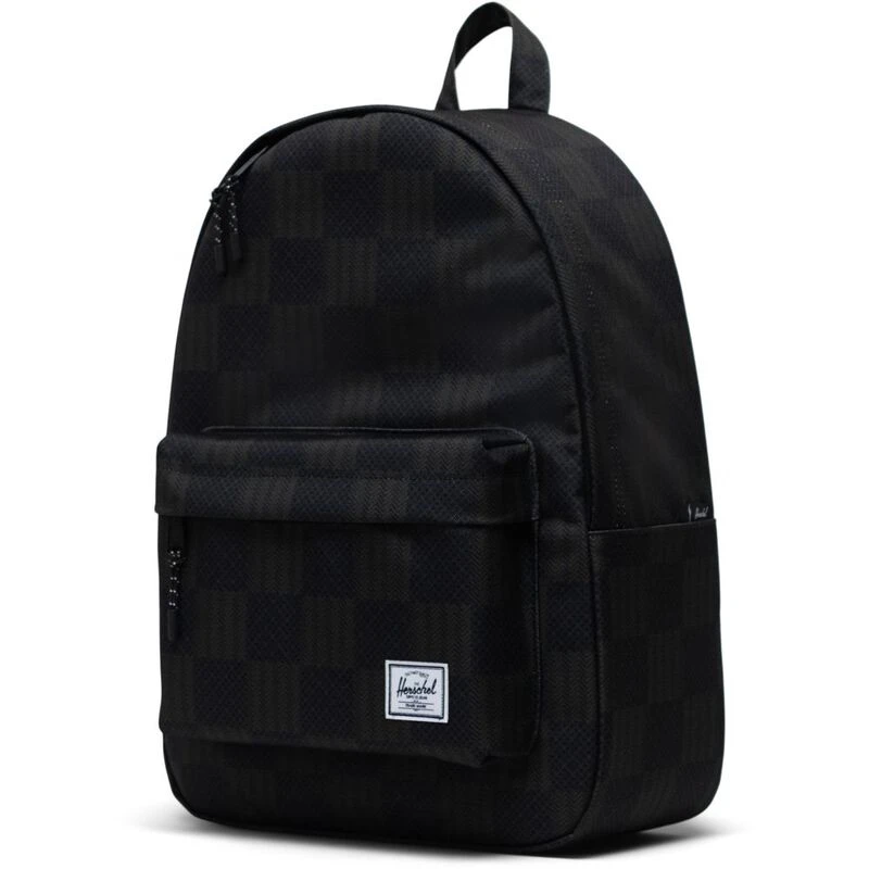 Herschel Classic 24L Backpack Black Checkered Textile Sportpursuit