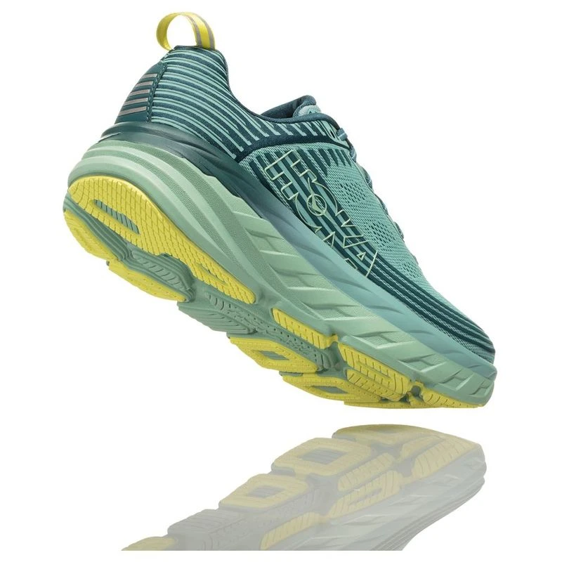 Hoka One One Womens Bondi 6 Shoes Dragonfly Aqua Haze Sportpursuit