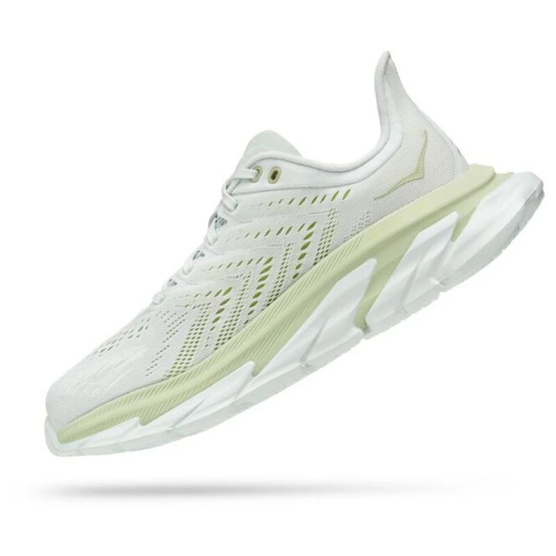 hoka clifton edge green glow
