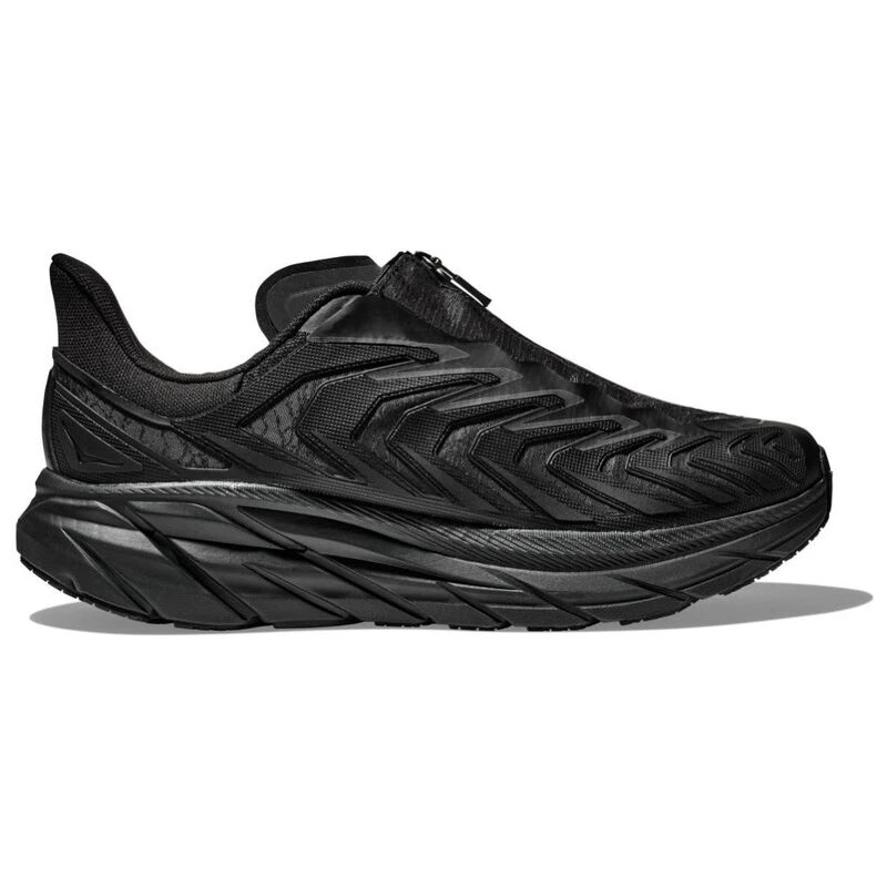 Hoka Project Clifton Casual Shoes (Black/Black) | Sportpursuit.com