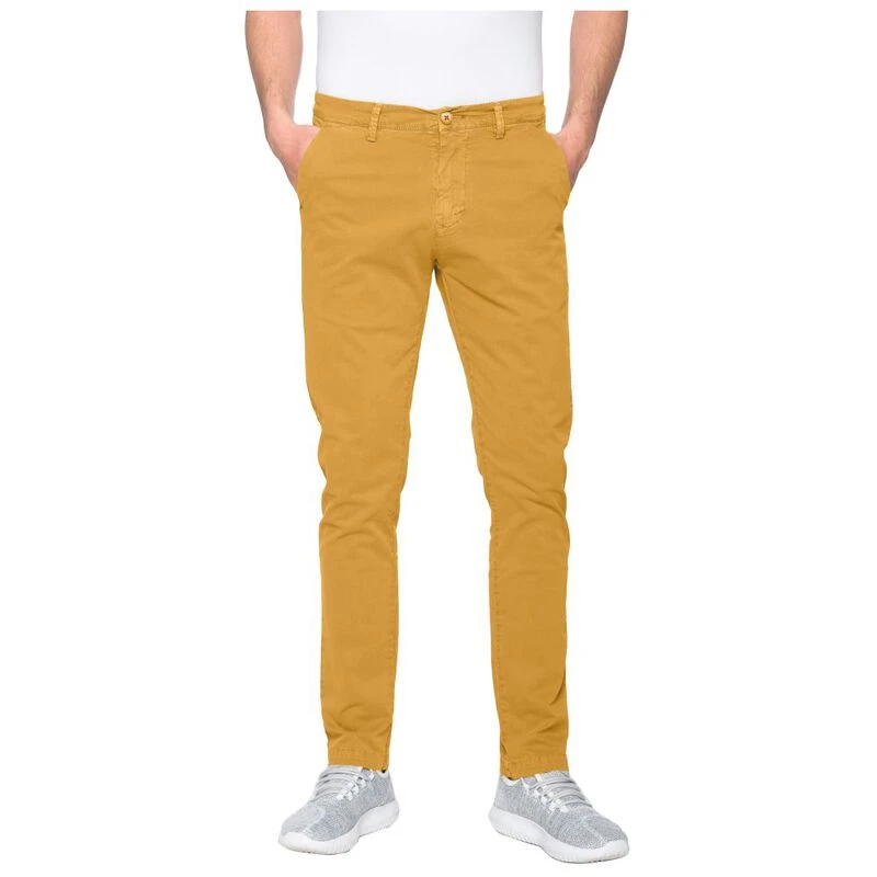 Buy Mast & Harbour Men Mustard Yellow Trousers - Trousers for Men 17403808  | Myntra