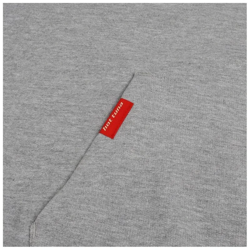 Hot Tuna Mens Off The Hook Hoodie Grey Marl Sportpursuit