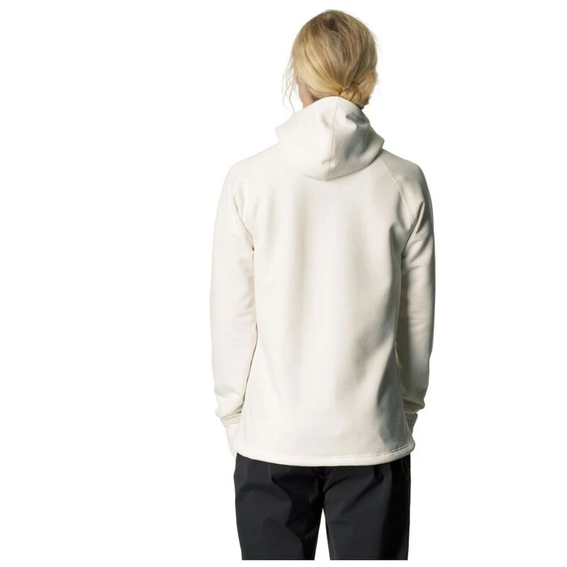 Womens white fleece pullover best sale