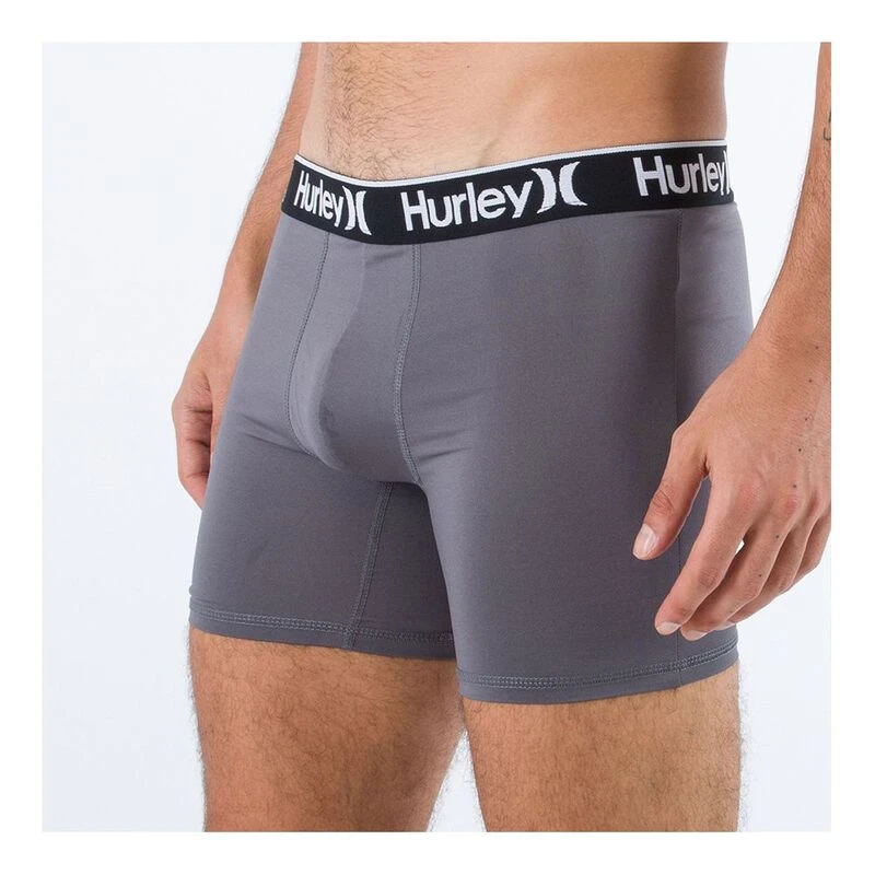 Hurley Mens Regrind Brief 6' Underwear (Grey)