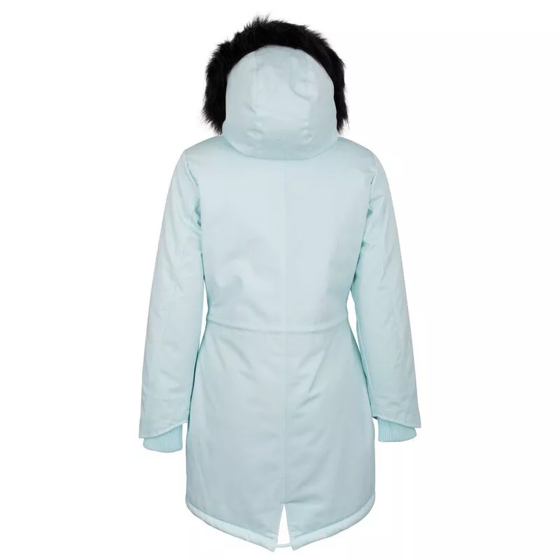 Icebound Womesn Full Length Parka Light Blue Sportpursuit