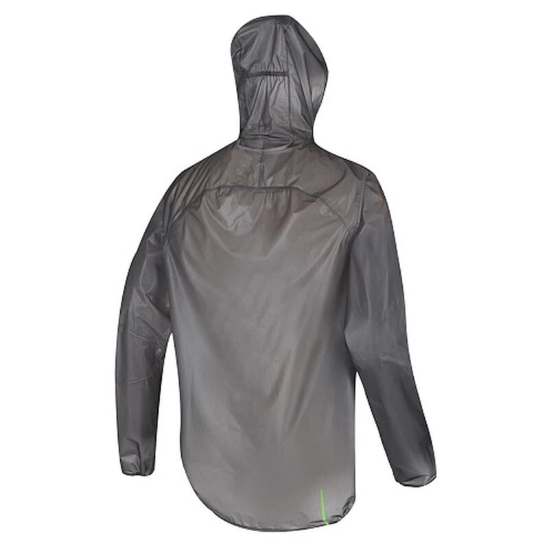 Inov8 Ultrashell Half Zip Jacket Black Green Sportpursuit