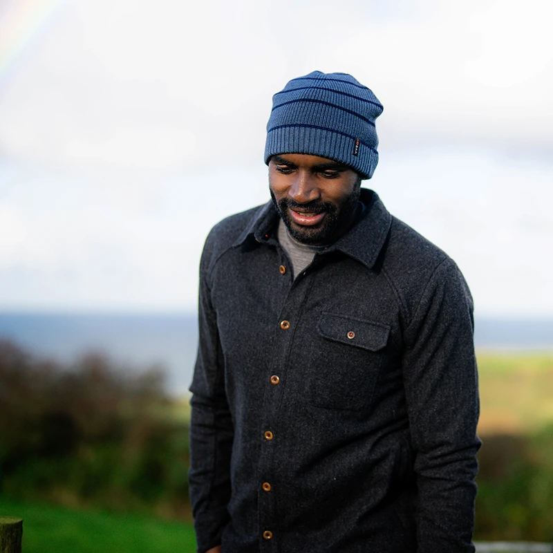 Merino fisherman beanie best sale