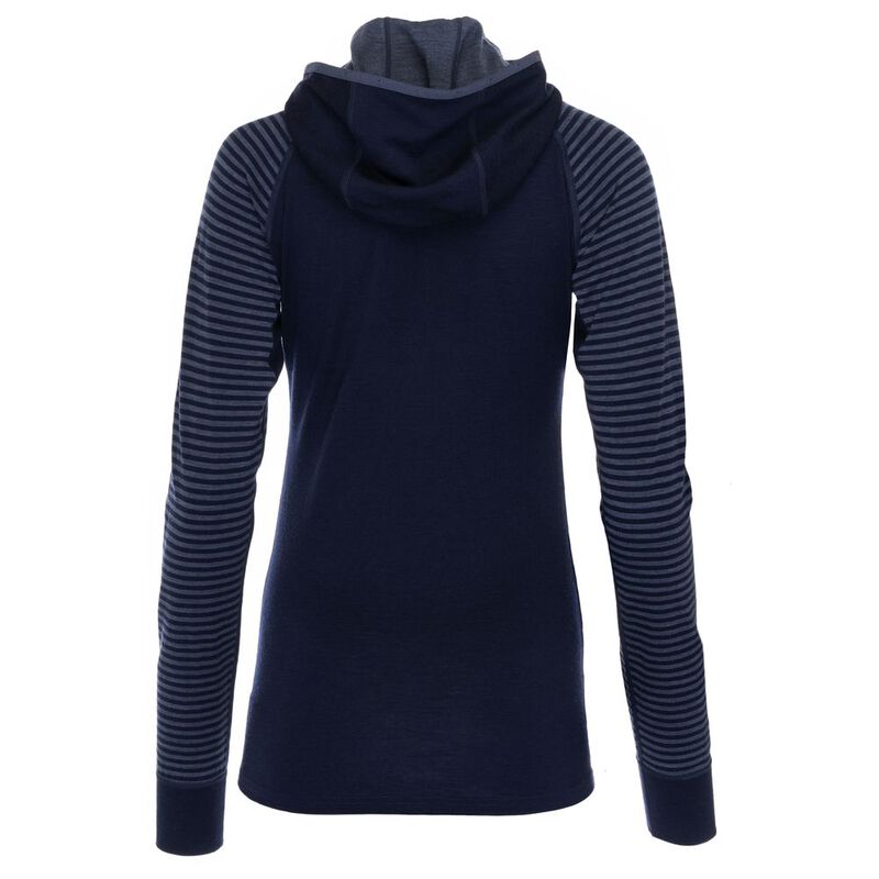isobaa mens merino 200 zip neck hoodie