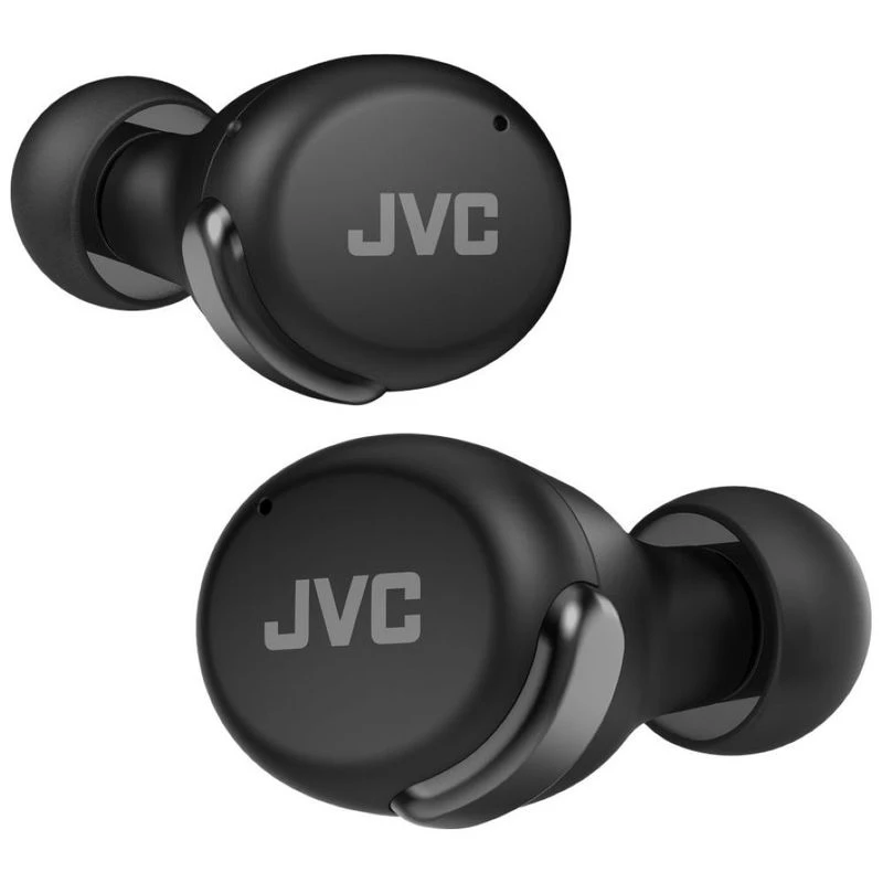 JVC Compact True Wireless Earphones Black Sportpursuit