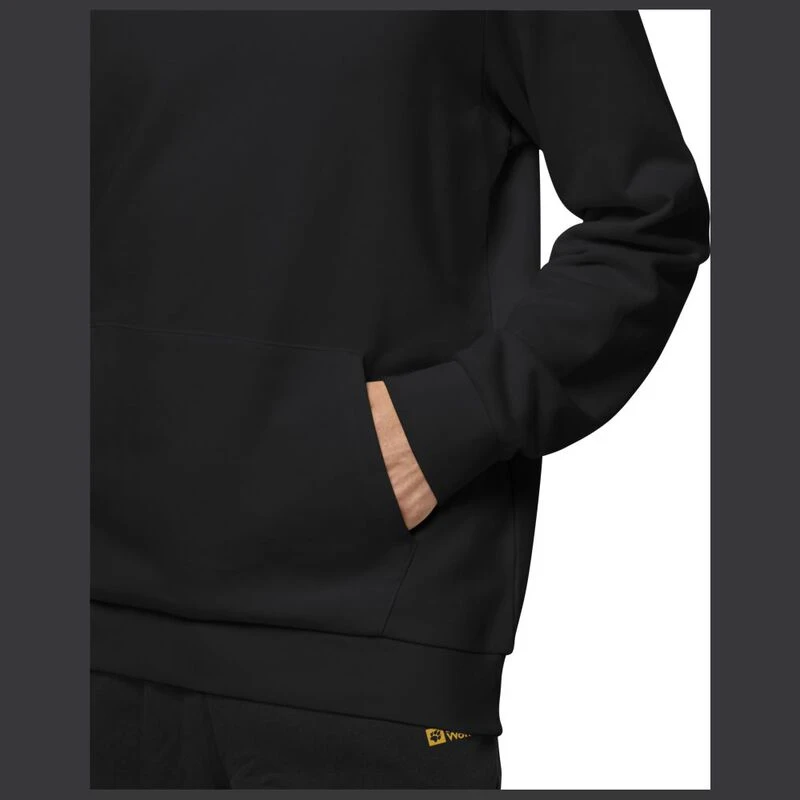 JackWolfskin Mens Essential Pullover (Black) | Sportpursuit.com