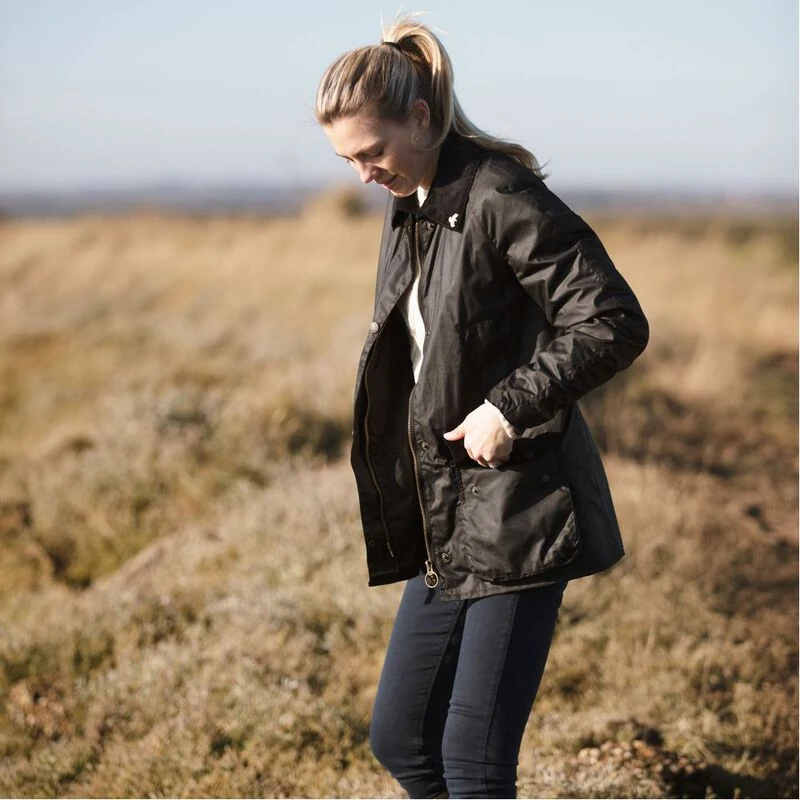 Lightweight wax jacket womens store