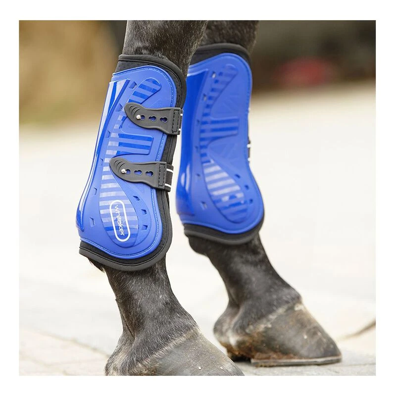 JohnWhitaker Bingley Tendon Brushing Boots Blue Sportpursuit