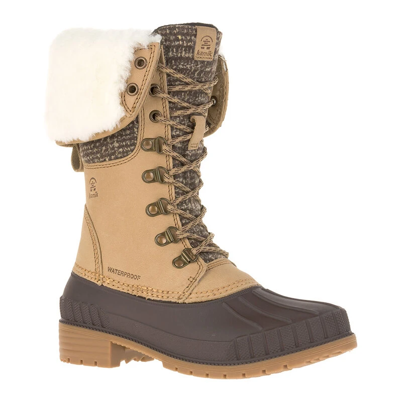 Kamik Womens Sienna F2 Casual Boots Brown Sportpursuit